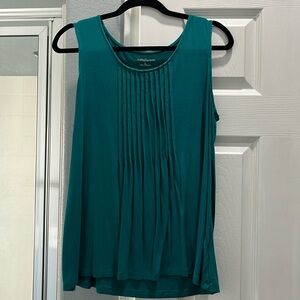Teal tank top